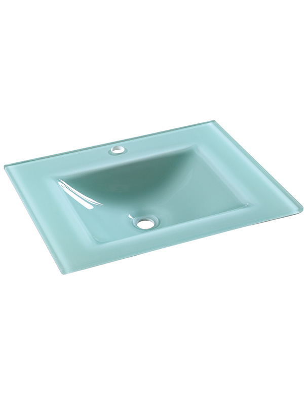 Lavoar de 81 cm Blue Glass Chiuvete de baie